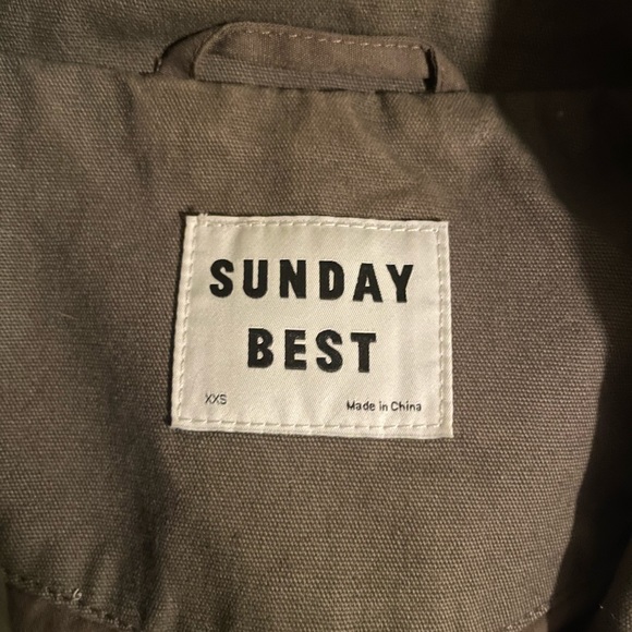 ❌SOLD❌ Aritzia Sunday Best Ainsley Bomber Jacket - Picture 4 of 7